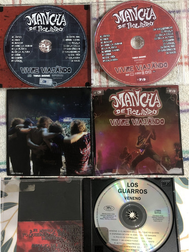 Mancha De Rolando Cd + Dvd  + Regalo Los Guarros Veneno Cd 