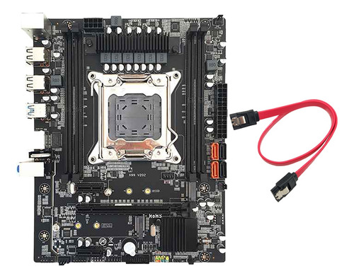 Placa Base X99 Con Cable Lga 2011 4 X Ddr4 Reg Ec Memory U