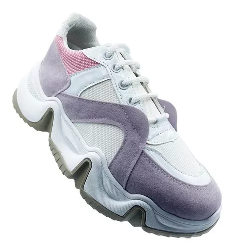 Zapatillas Mujer Sneaker Plataforma 36-40 - Cuotas!