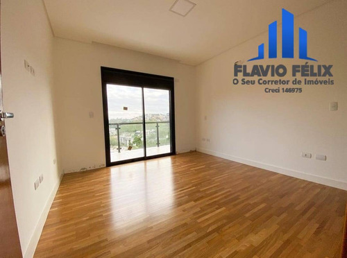 Imagem 6 de 15 de Casa A Venda Condomínio Arujá 3 Suites Área Gourmet Com Piscina - 52