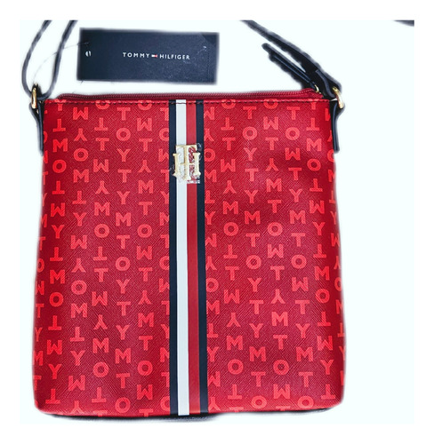 Tommy Hilfiguer Cartera Bandolera Crossbody Rojo 