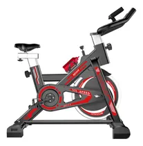 Comprar Bicicleta Estática Spinning Profesional 120 Kg Rojo