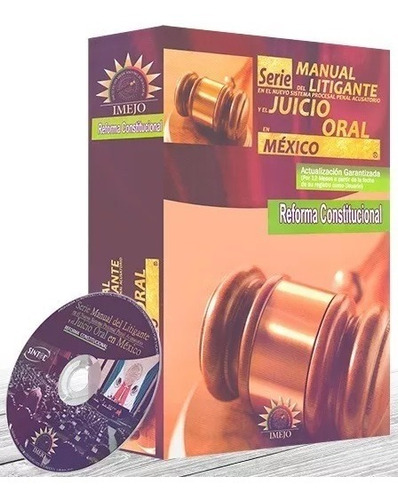 Serie Manual Del Litigante Y El Juicio Oral En Mexico 1dvd