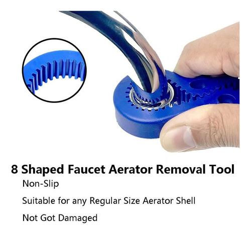 . 7 Pcs Llave De Aireador De Grifo Herramienta De Extracción
