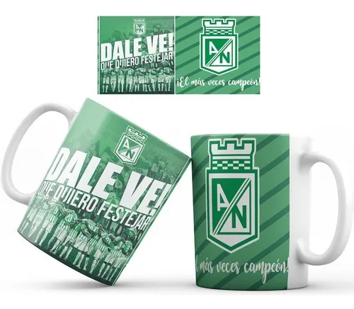 comprar Mug Pocillo Atletico Nacional Equipo Futbol Regalo