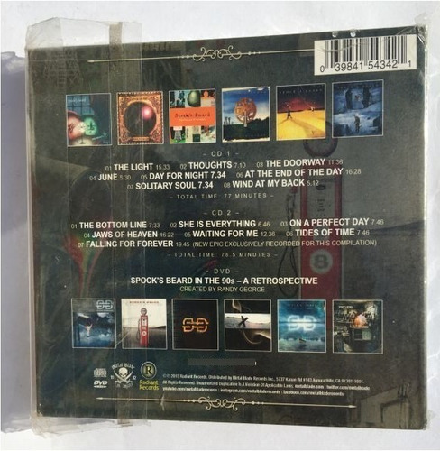 Spock's Beard The First Twenty Years-box-set Doble Cd & Dv