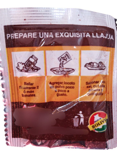 Locoto En Polvo Sazonante Picante 10 Gr Pack X 100 Unidades