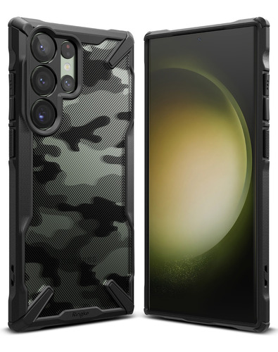 Funda Para Samsung S23 Ultra Ringke Fusion X Design Camo