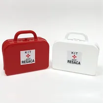 Comprar 10 Valijitas Maletines Plastico + Stickers Kit Anti Resaca