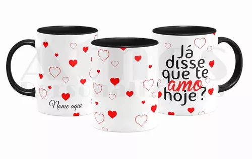 Caneca Bonequinhos Já Disse Que Te Amo Hoje?