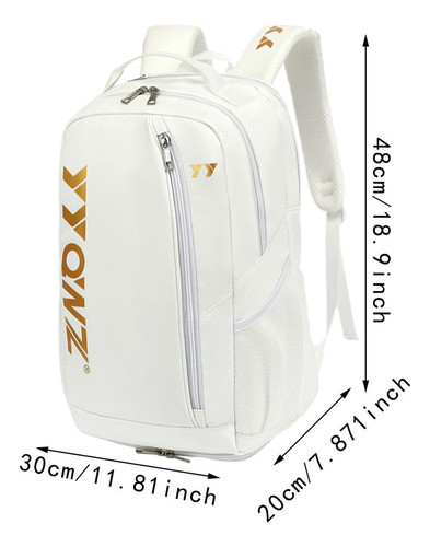 // Mochila Para Badminton, Bolsa Esportiva Leve Para