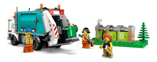 Kit De Construcción Lego City Camión De Reciclaje 60386