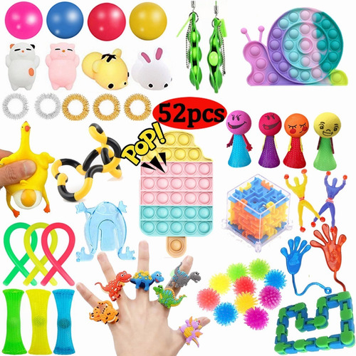 31 Pçs/set Fidget Sensorial Stress Relief Toys Kit