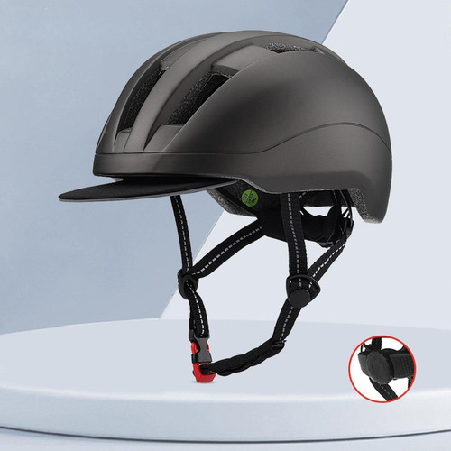 Casco De Bicicleta Con Casco De Bicicleta Ajustable De