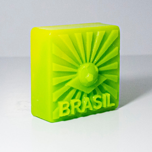 Molde Forma Silicone Futebol Brasil Copa Mod.1