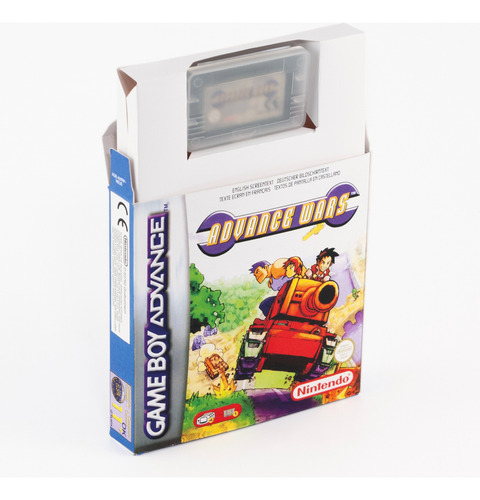 Advance Wars Re-pro Gameboy Gba Español Ing Nintendo + Caja