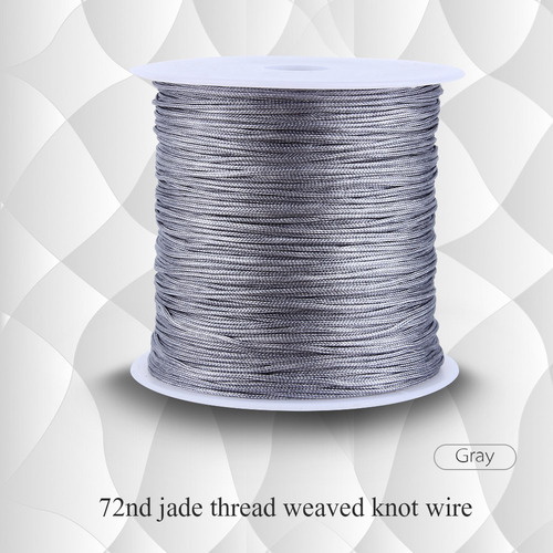 Hilo Cola De Ratón De Nailon 100 M X 0.8 Mm Para Macramé