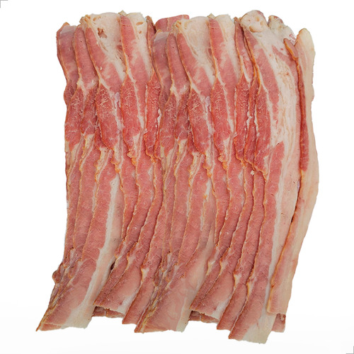 500g Bacon Fatiado Defumado Com Receita Italiana