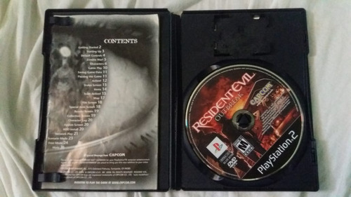 Resident Evil Outbreak Original Ps2