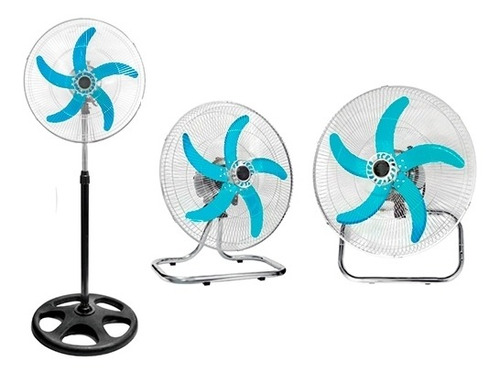 Ventilador Pedestal 18 Pulgadas 3 Velocidades Metalico