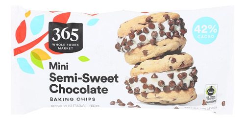365 By Whole Foods Market, Semisweet Mini Chispas De Chocola
