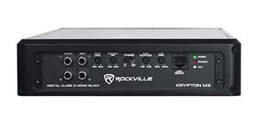 Krypton Max Rms Mono Ohm Amplificador Vehiculo Amp