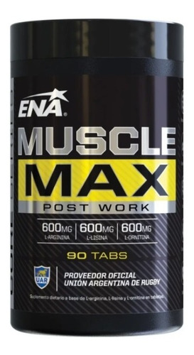Muscle Max X 90 Tabs - Ena Sport Fctr