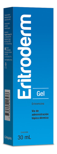Eritroderm® Gel X 30 Gramos | Eritromicina