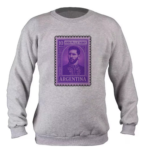 Buzos De Lio Messi En Estampilla Adultos Oversizes - 7803