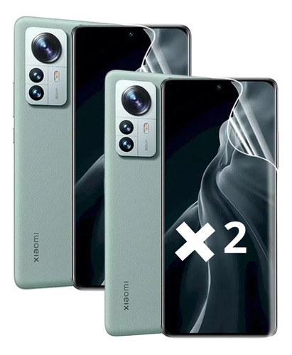 X2 Lámina De Hidrogel Full Pegamento Para Xiaomi 12 Y 12 Pro