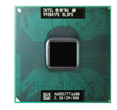 Procesador Intel T6600 Socket P 2nucleos 2.2ghz 478pin Fcpga (Reacondicionado)