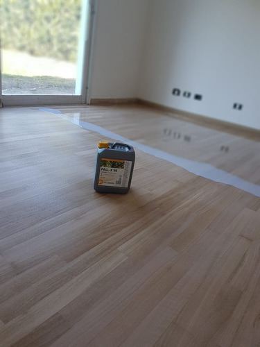 Imagen 3 de 5 de Hidrolaqueado Combo Pallmann X-96 Pisos Madera (60m2)
