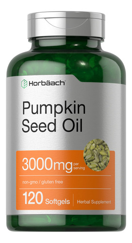 Suplemento De Aceite De Semillas De Calabaza Horbäach 3000 M
