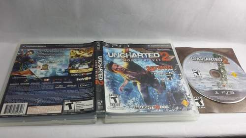 Jogo Ps3 Uncharted 2 - Jogo Físico Playstation 3