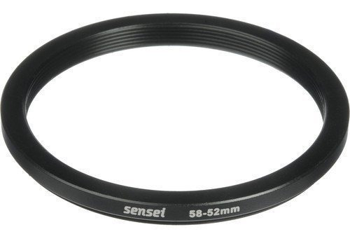 Sensei Objetivo 58 Mm 52 Anillo Adaptador Filtro