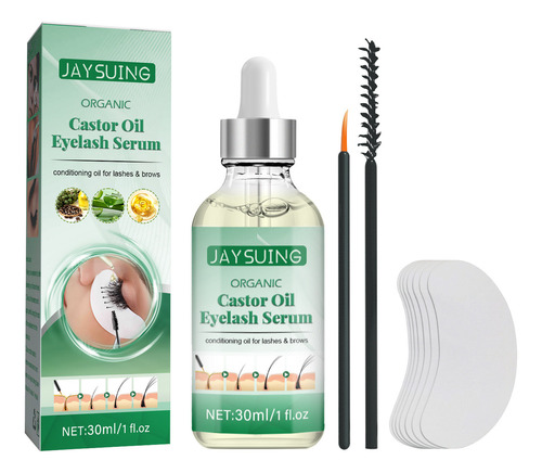 Líquido Castor Eyelash Para El Crecimiento Del Cabello Y Cej