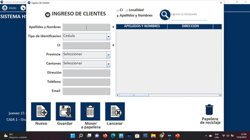 Sistema De Facturación Electrónica
