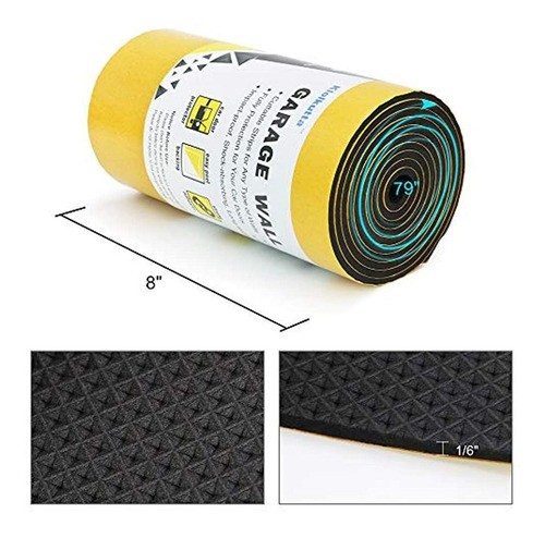 Imagen 2 de 6 de Protector Coche Adhesivo D Pared, 2 Mt