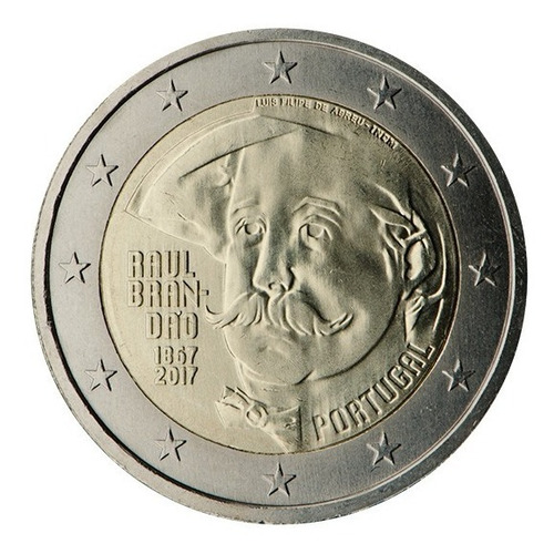Portugal 2017 - Raul Brandão - 2 Euros Comemorativo - F C
