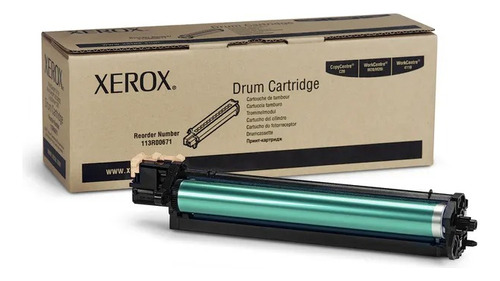 Cartucho De Tambor / Drum Cartridge Negro Xerox 113r00671