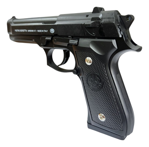 Pistola Fusil Beretta - Q9b Linterna Laser Airsoft Negro