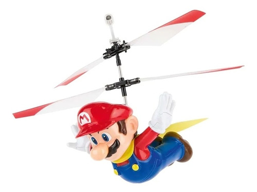 Super Mario Helicoptero A Control Remoto - Carrera