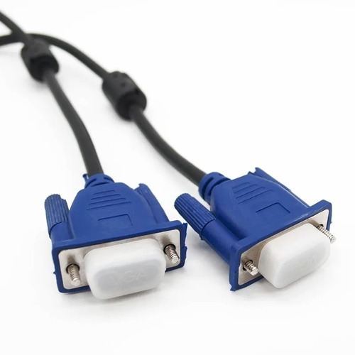 Cable Vga 3 Metros High Quality Punta Azul