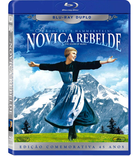 A Noviça Rebelde - Blu-ray Duplo - Julie Andrews