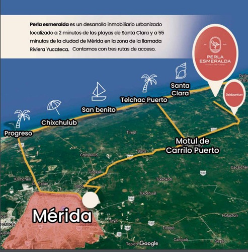 Imagen 3 de 13 de En Venta Lotes Residenciales, Urbanizados Perla Esmeralda, S