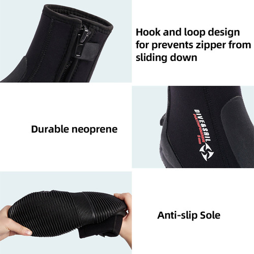 Botas De Buceo De Neopreno, Botines De Surf Antideslizantes