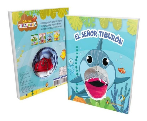 Imagen 2 de 4 de Libro Con Titere Cuento Infantil Animales Granja Titeremania
