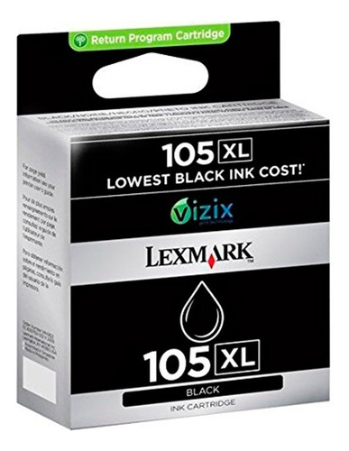 Cartucho Lexmark 105xl Negro Original 14n0822