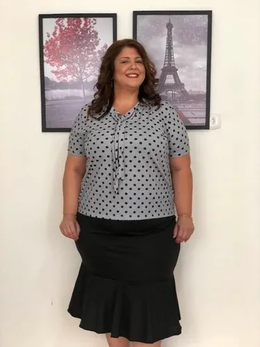 Mercado livre conjunto de saia best sale e blusa