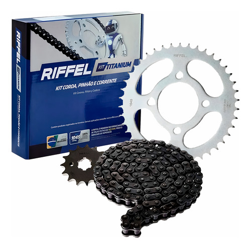 Kit Relação Factor 150 16/23 39z X 14z Corrente 428h X 124l